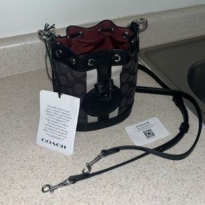 Coach Mini Dempsey Bucket Purse